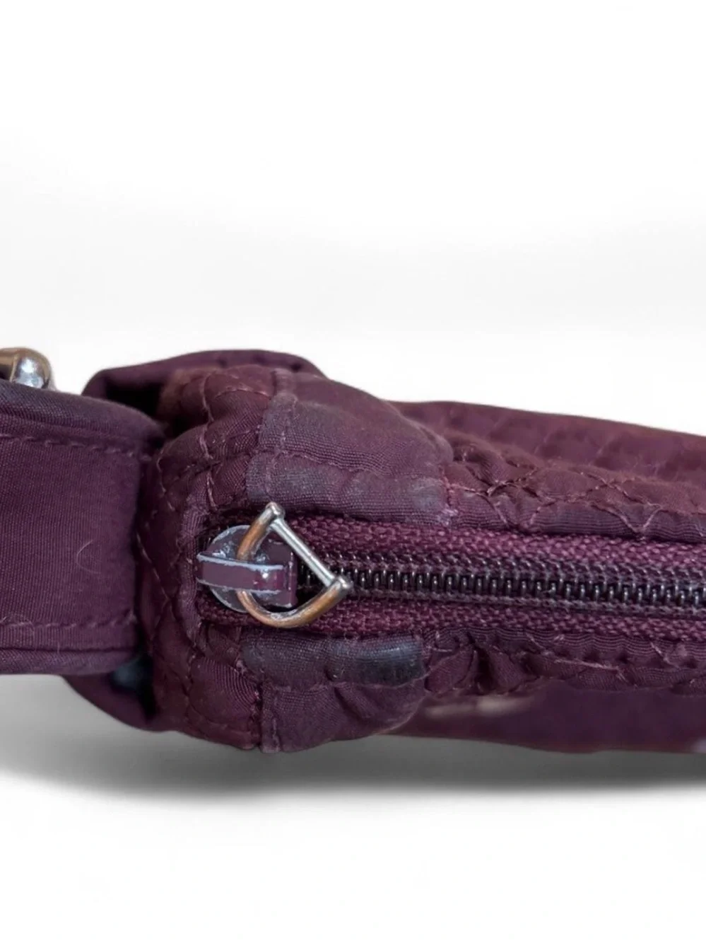 Vera Bradley Quilted Plum Crossbody Bag - Picture 6 of 6